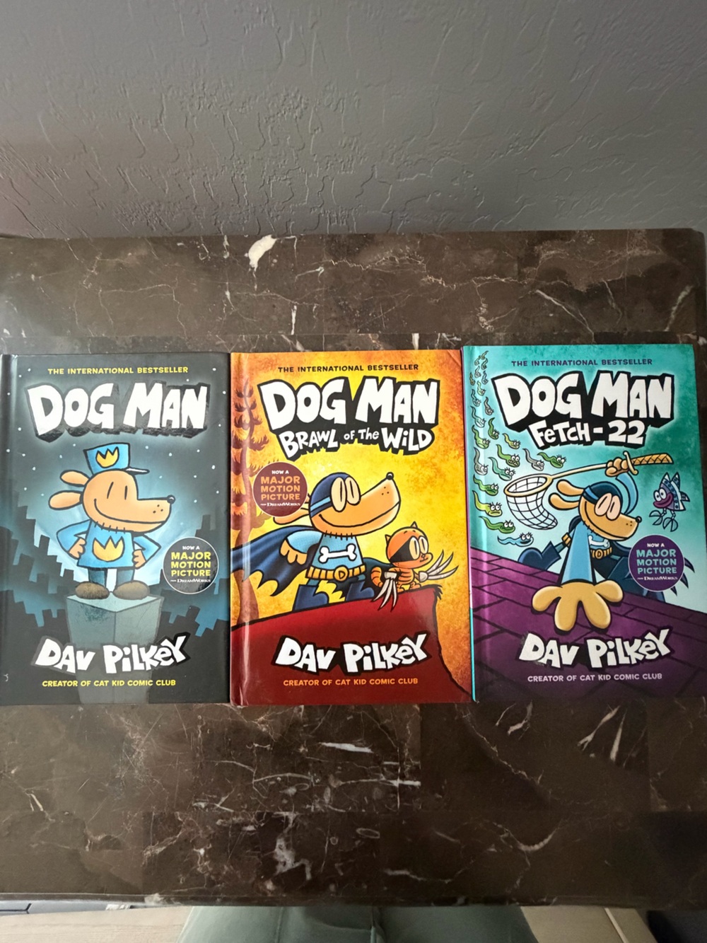 Dog Man Children's Book - Brawl of the Wild, Fetch-22 & Dog Man Dav Pilkey